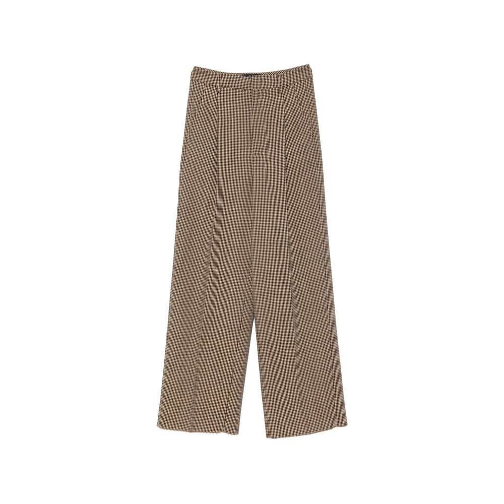 Seafarer Sascia Houndstooth Pleated Trousers