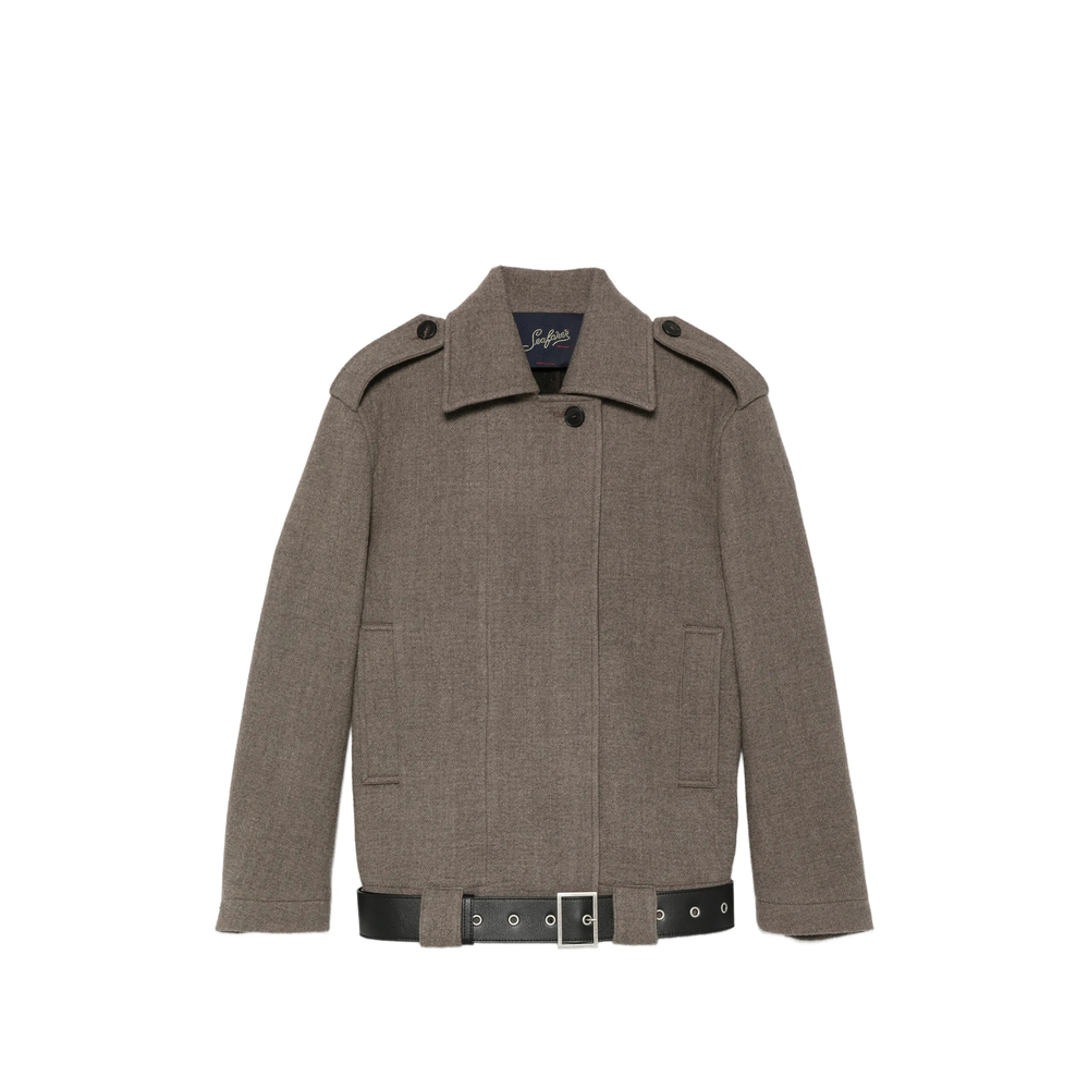 Seafarer Belted Epaulette Jacket