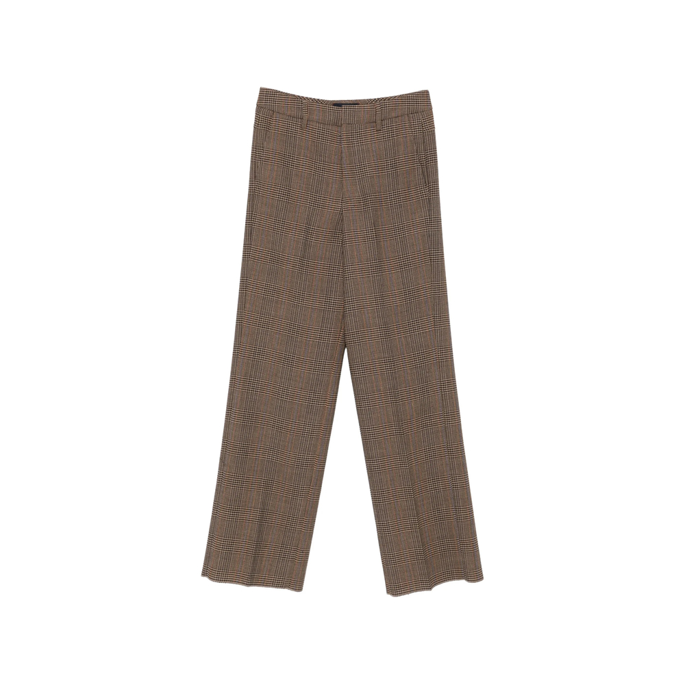 Seafarer Vitti Prince Of Wales Check Tailored Trousers