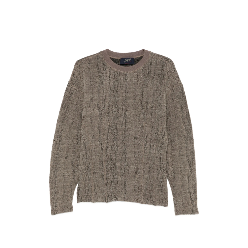 Seafarer Anemone Bouclé-knit Crew-neck Sweater