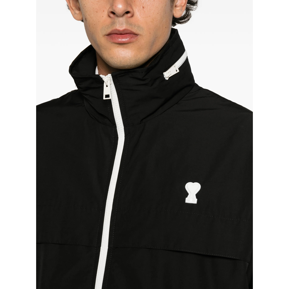 Ami De Coeur Logo-Patch Jacket