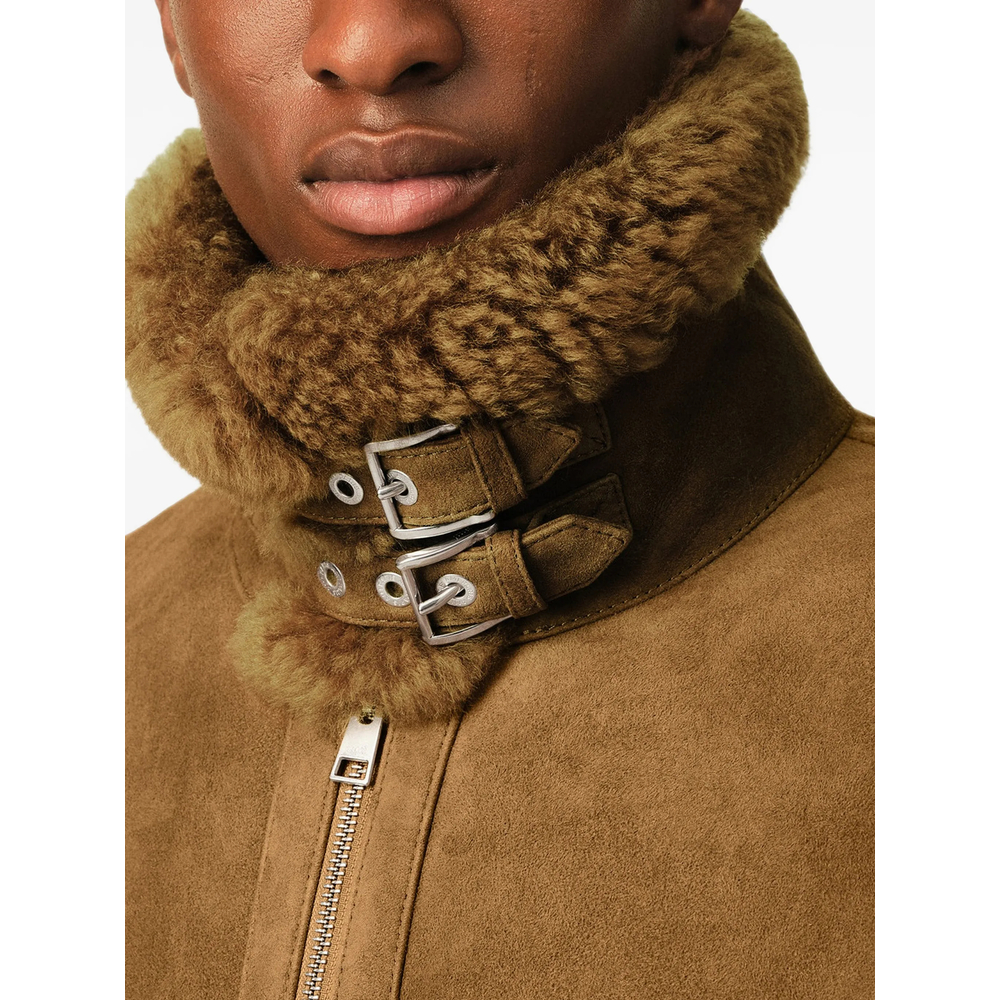 Sheep Shearling Aviator Jacket