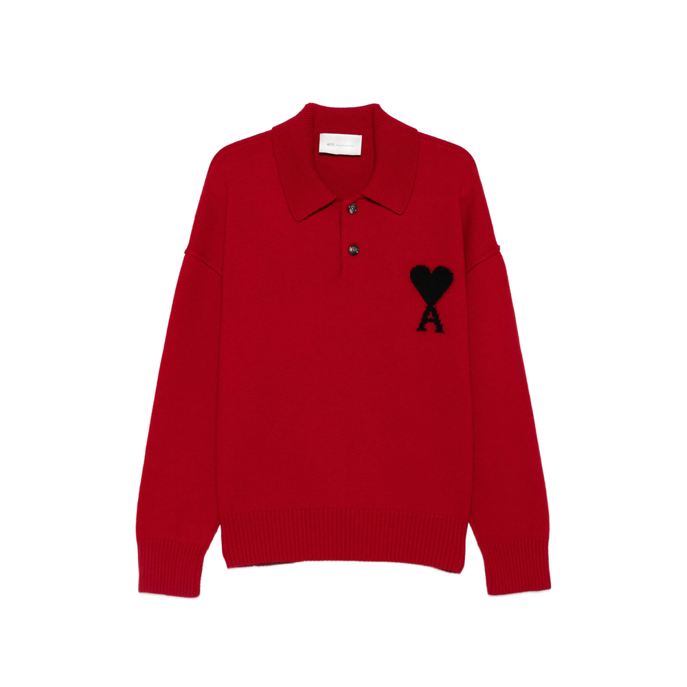 Ami Paris Ami De Coeur Polo Shirt