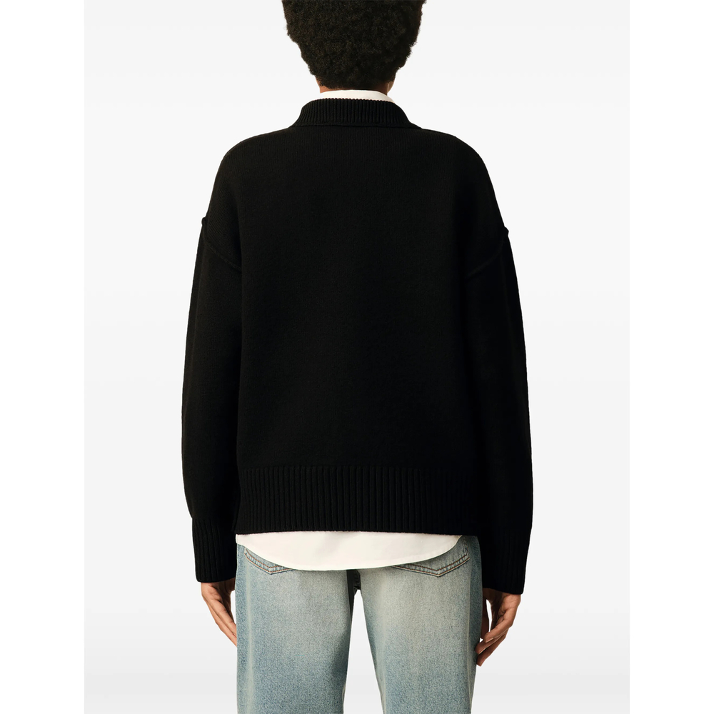 Black Crewneck Sweater