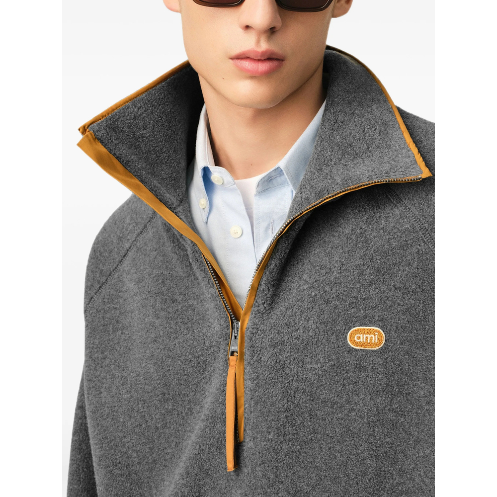 Fleece Vareuse With Ami Patch