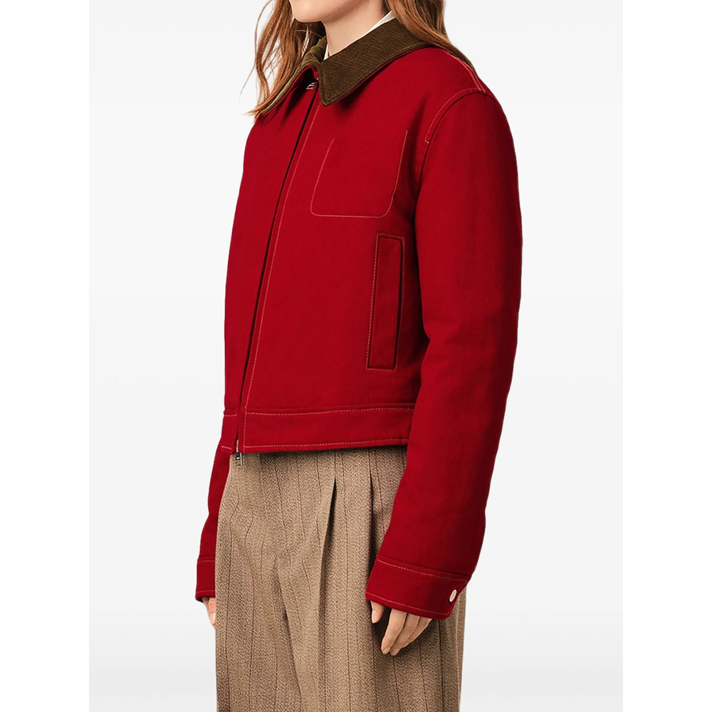 Cotton Zipped Jacket