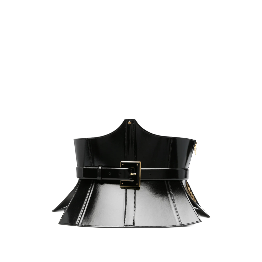 Elisabetta Franchi Bustier-style Leather Belt