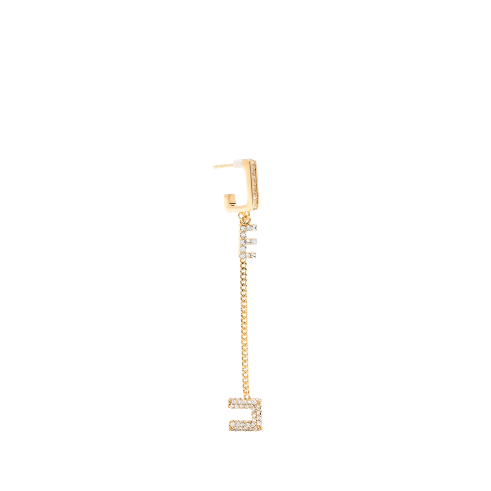 Elisabetta Franchi Crystal-embellished Drop Earrings