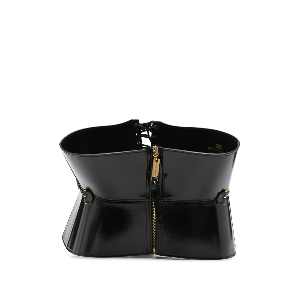 Elisabetta Franchi Logo-plaque Belt