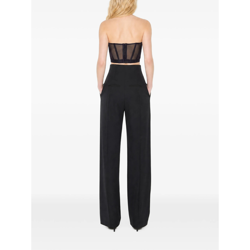 And Crêpe Bustier Top