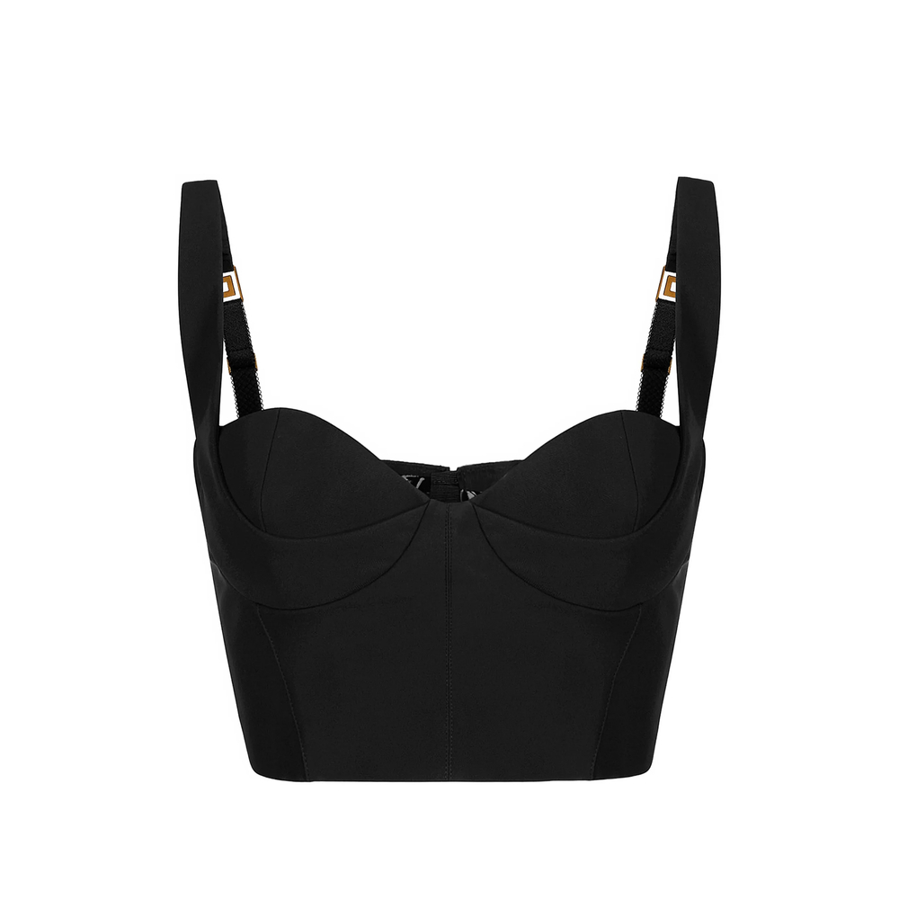 Elisabetta Franchi Technical Fabric Top