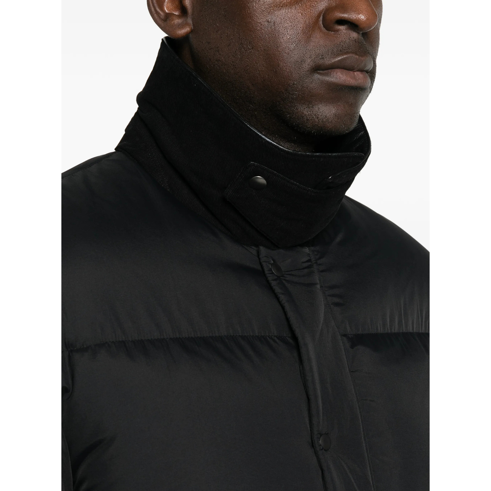 Tonywack Quilted Leather-collar Jacket