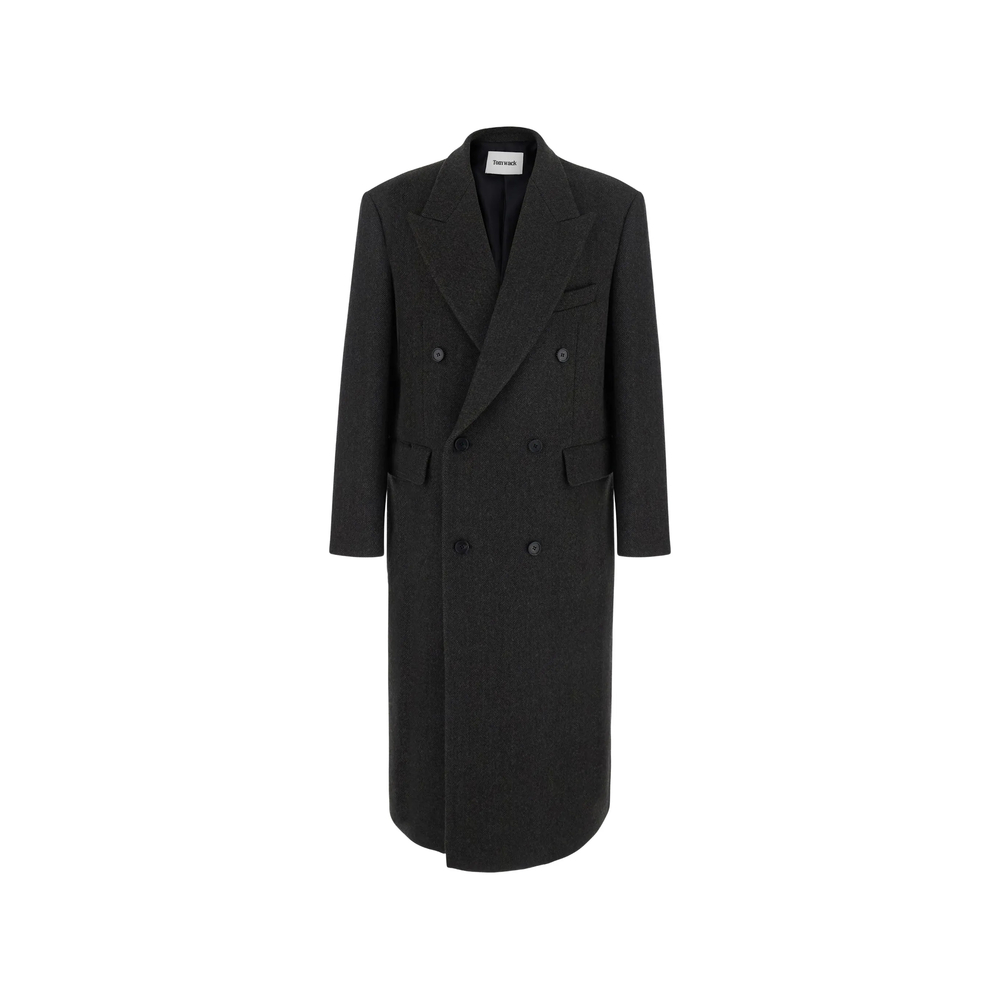 Tonywack Double-breasted Herringbone Coat