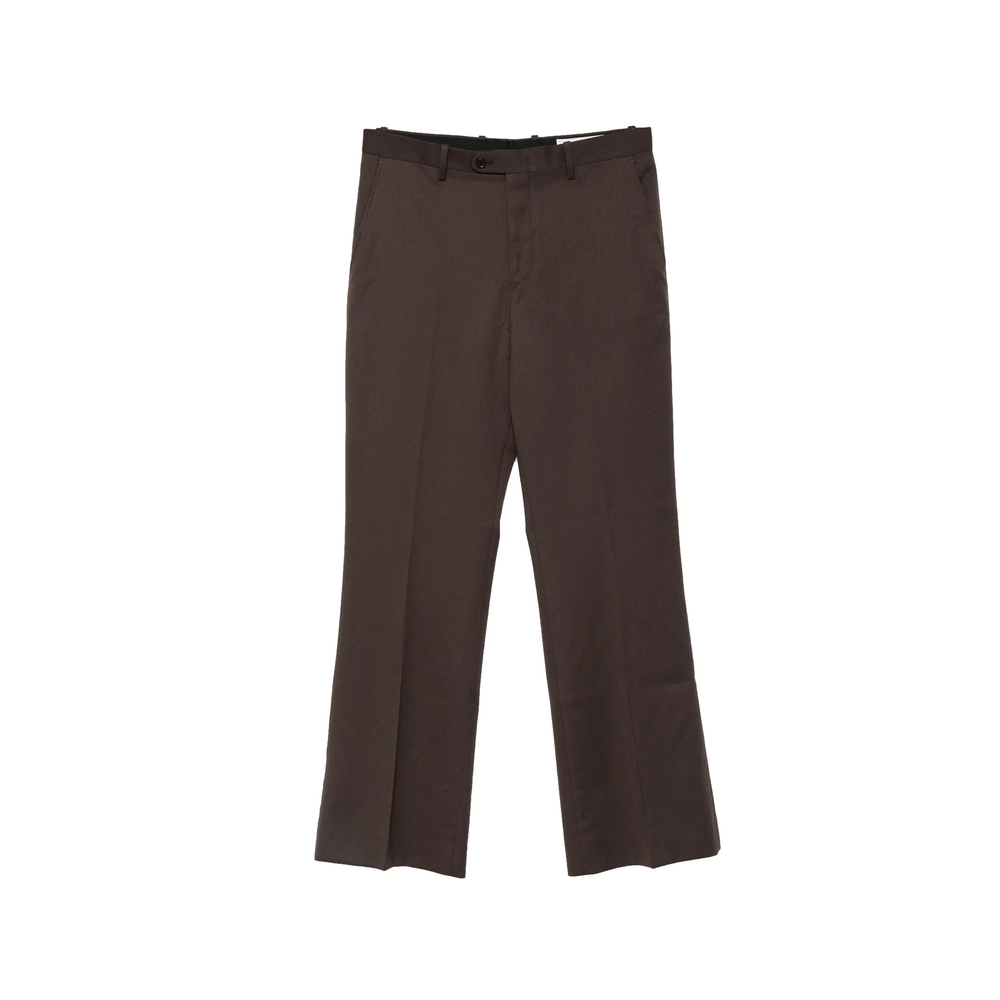 Pressed-Crease Tailored Trousers