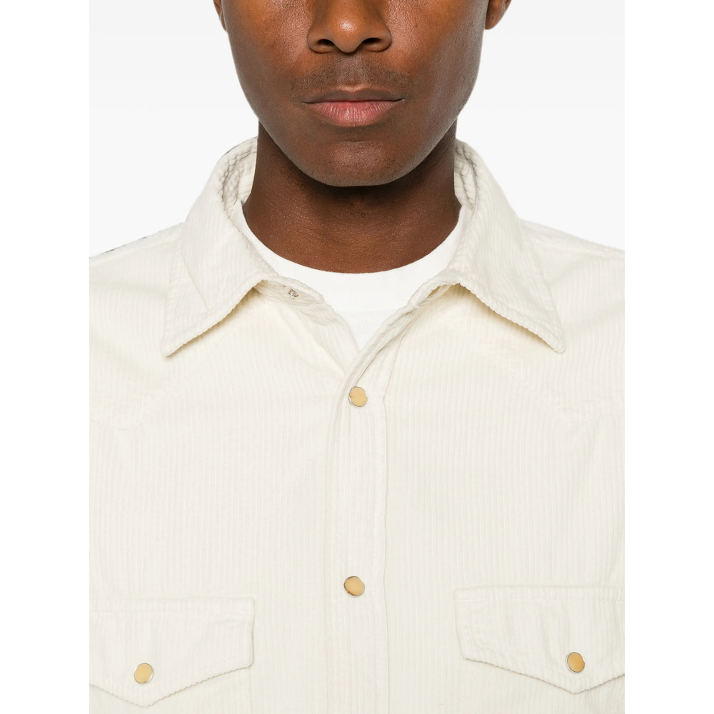 Jacob Cohën Corduroy-Texture Shirt