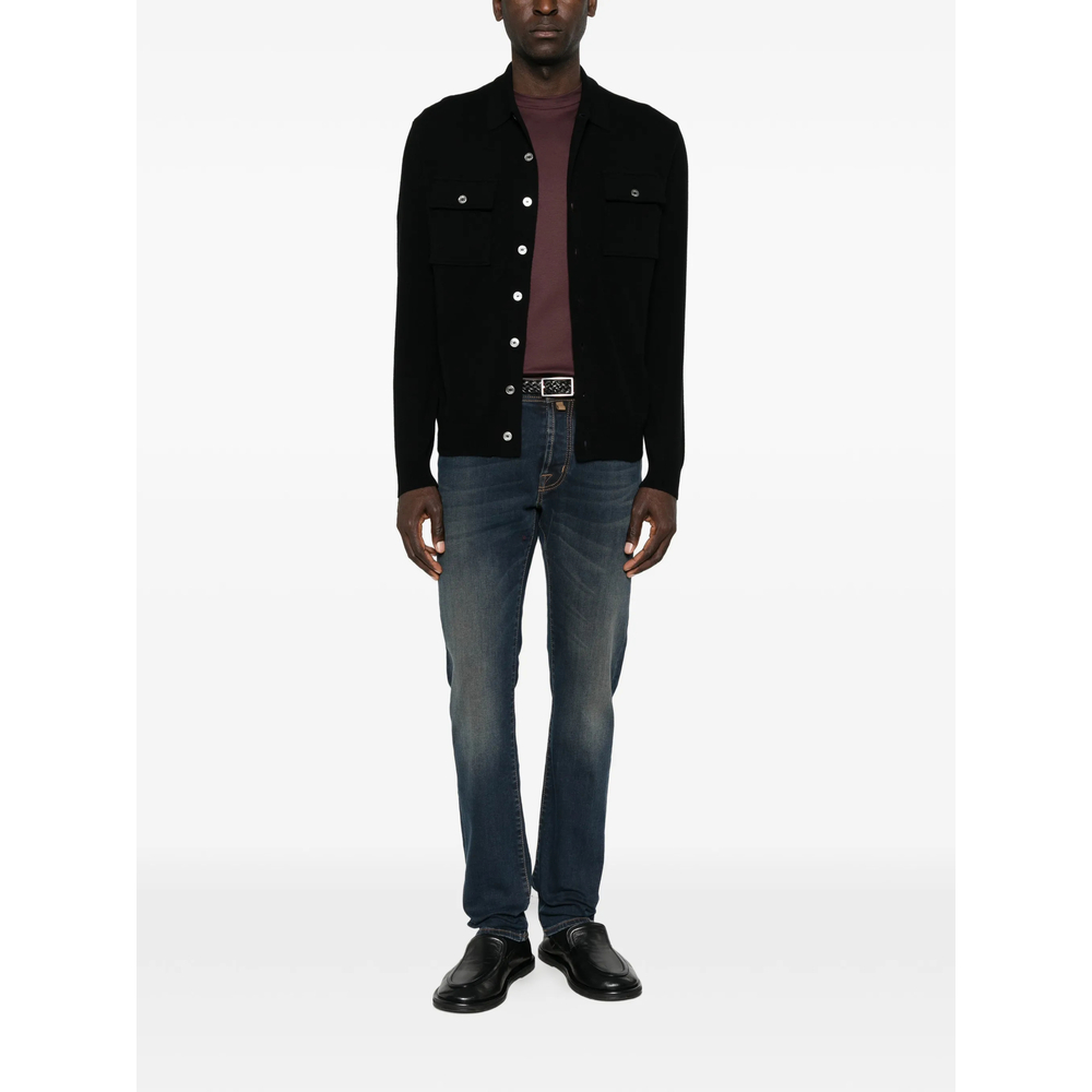 Jacob Cohën Faded-Effect Straight-Leg Jeans