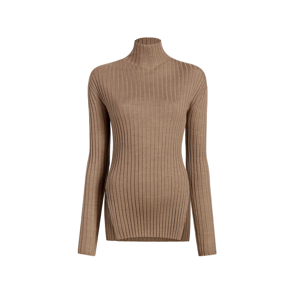 Khaite 18374545FINESILKMERINO 934CHESTNUT