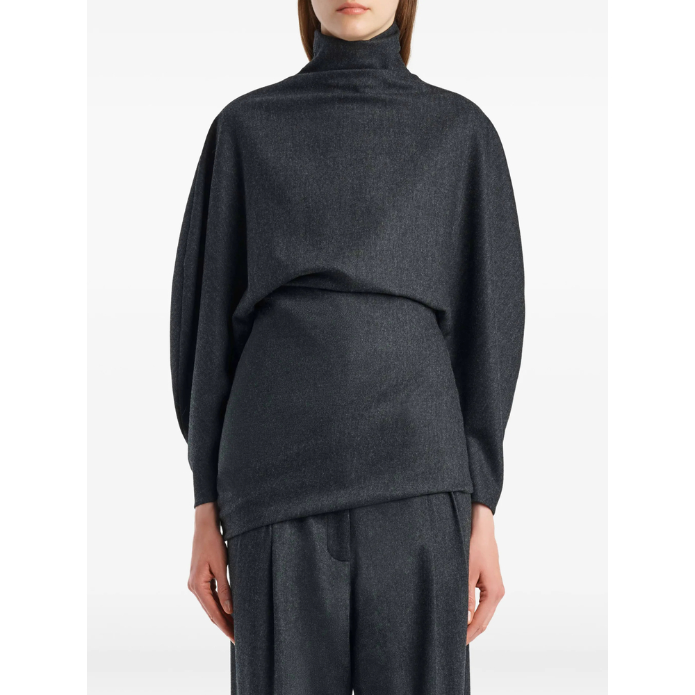 Khaite Harlow Top In Grey