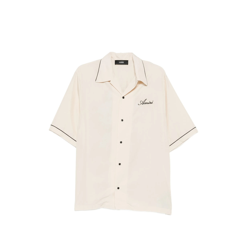 Amiri Graphic-patch Camp-collar Shirt
