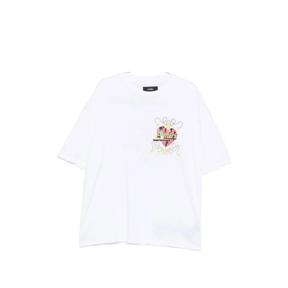 Amiri Logo-embroidered Raglan-sleeve Sweater