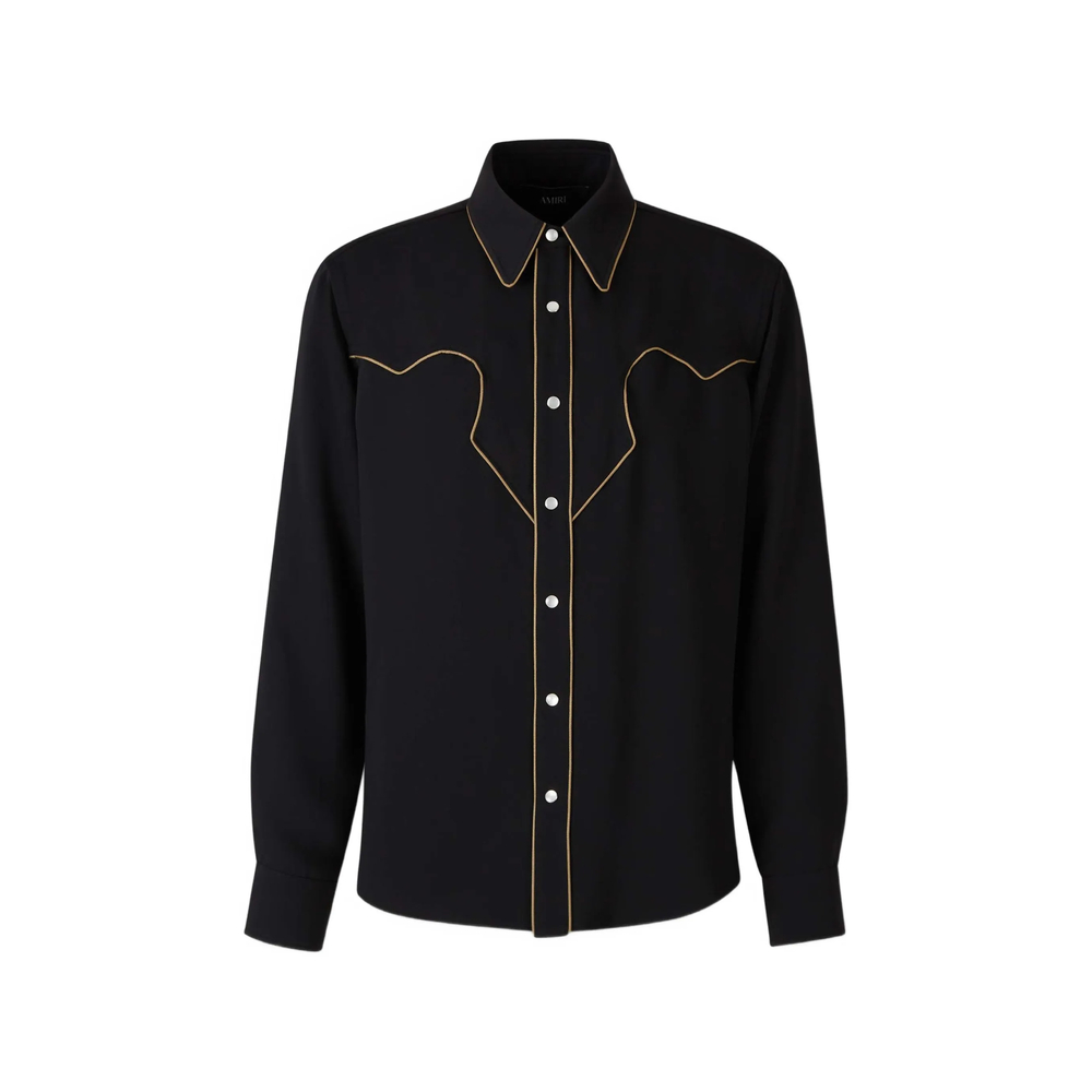 Amiri Piped Western Shirt