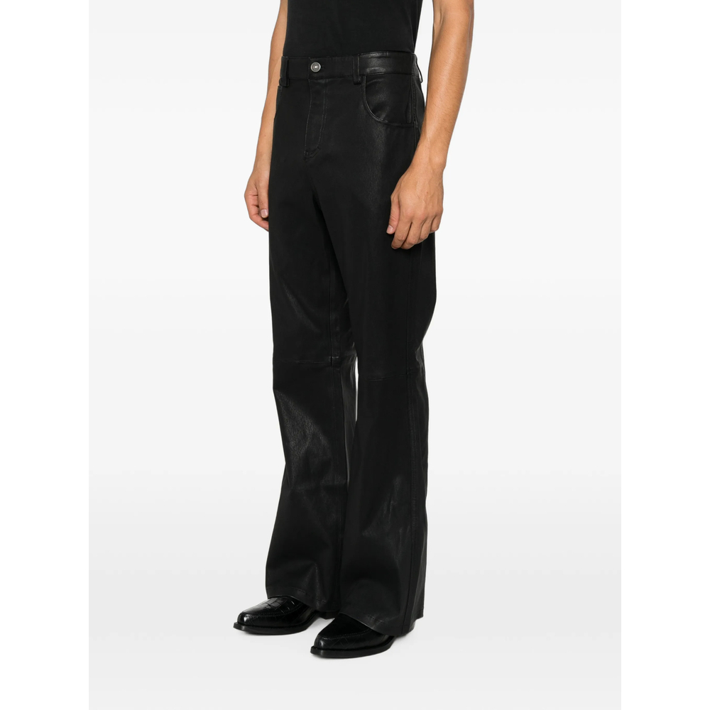 Cut Leather Trousers