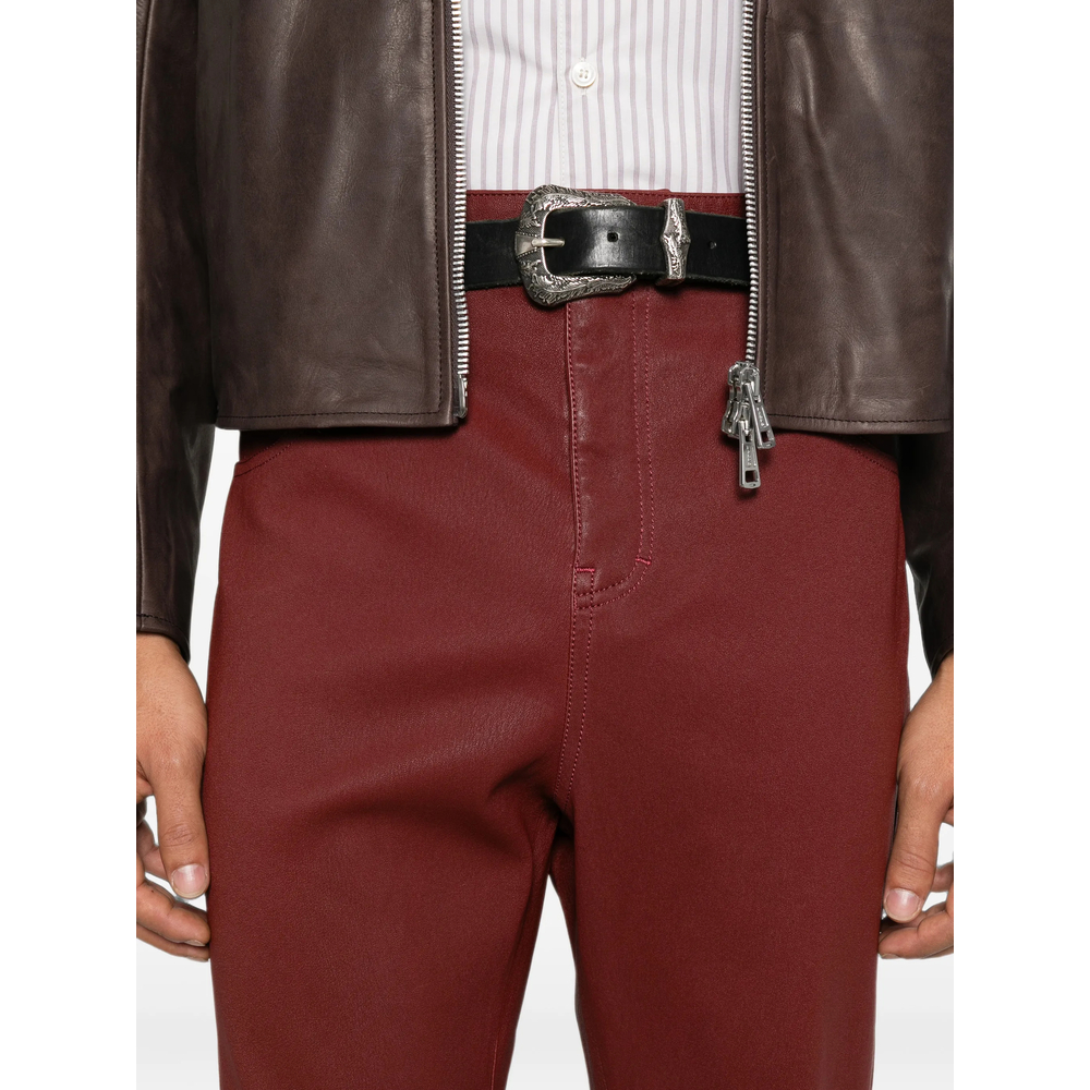 Button-Fastening Trousers