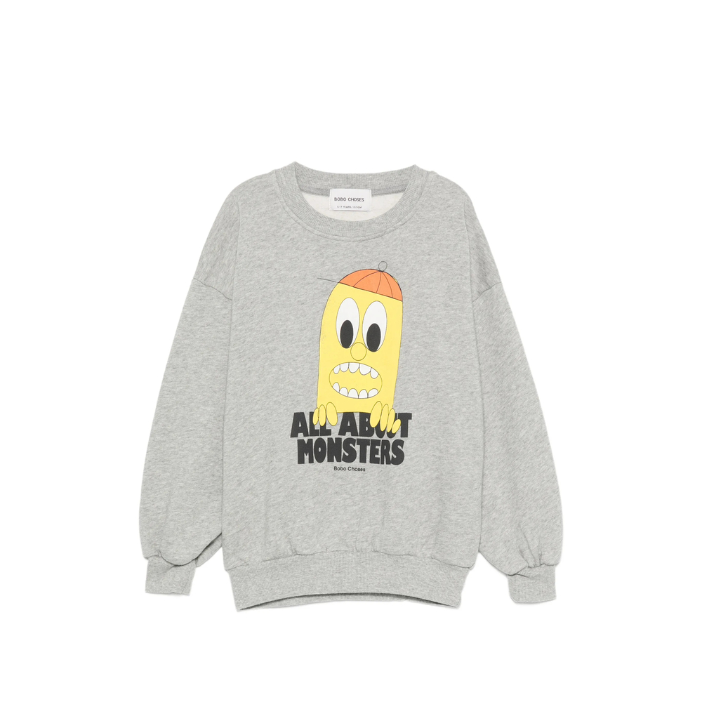 Bobo Choses Print-detail Long-sleeve Sweater
