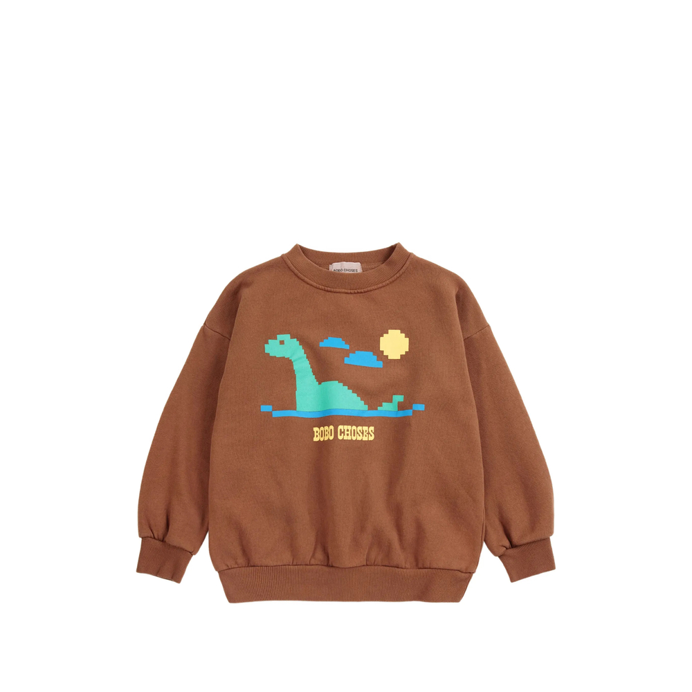 Bobo Choses Lake Monster Graphic-print Sweatshirt