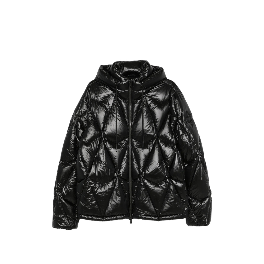 Moose Knuckles Quilted Hooded Jacket