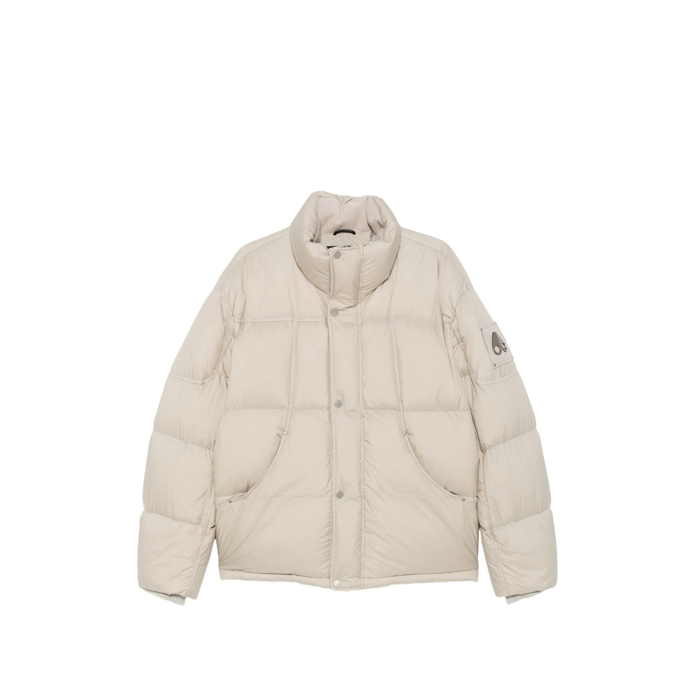 Everest Quilted Logo-Patch Puffer Jacket