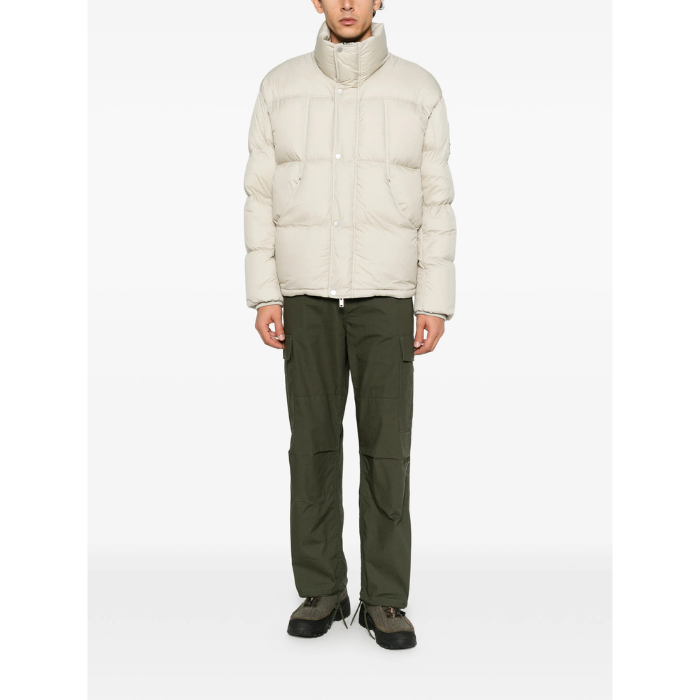 Everest Quilted Logo-Patch Puffer Jacket