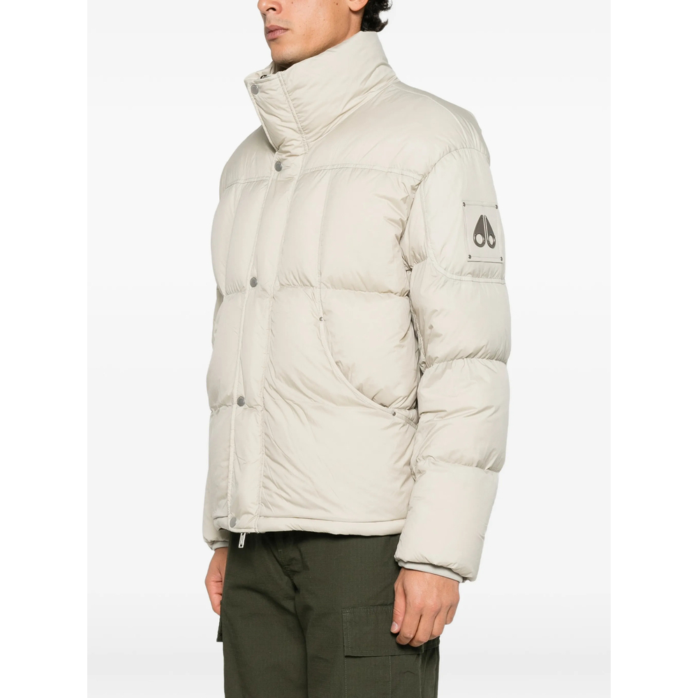 Everest Quilted Logo-Patch Puffer Jacket