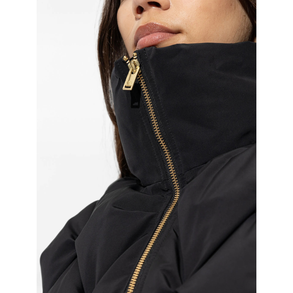 Quilted Stand-Up Collar Jacket