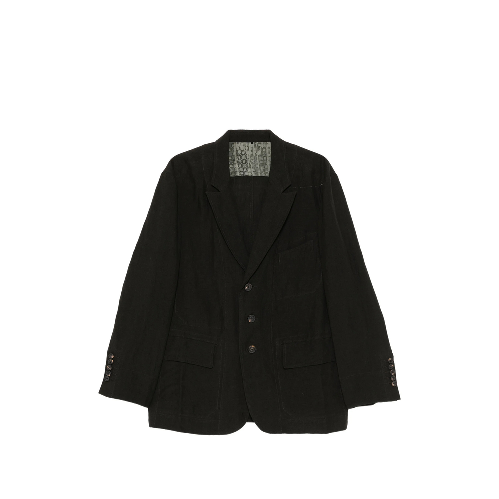 Single-Breasted Notched-Lapels Jacket
