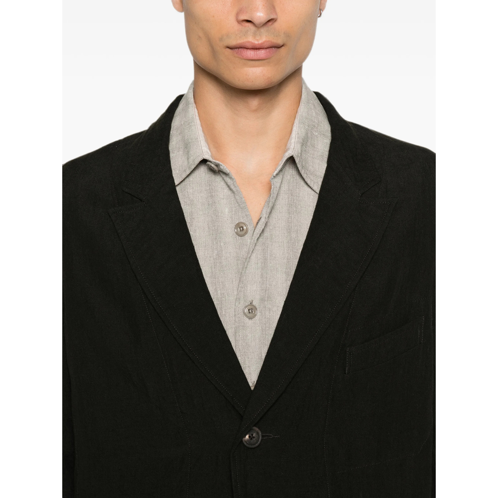 Single-Breasted Notched-Lapels Jacket