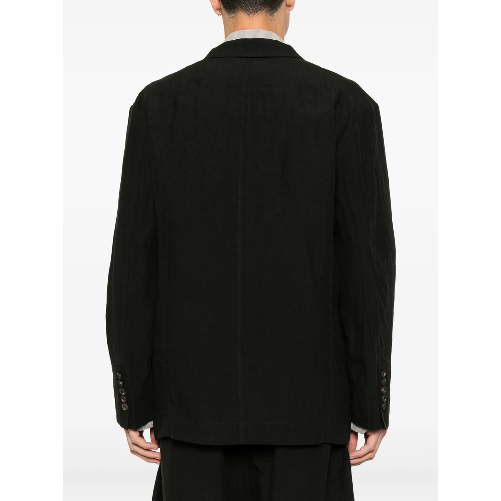 Single-Breasted Notched-Lapels Jacket