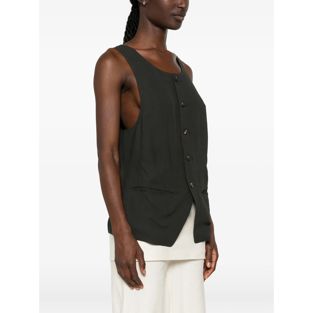 Patterned-Panel Vest