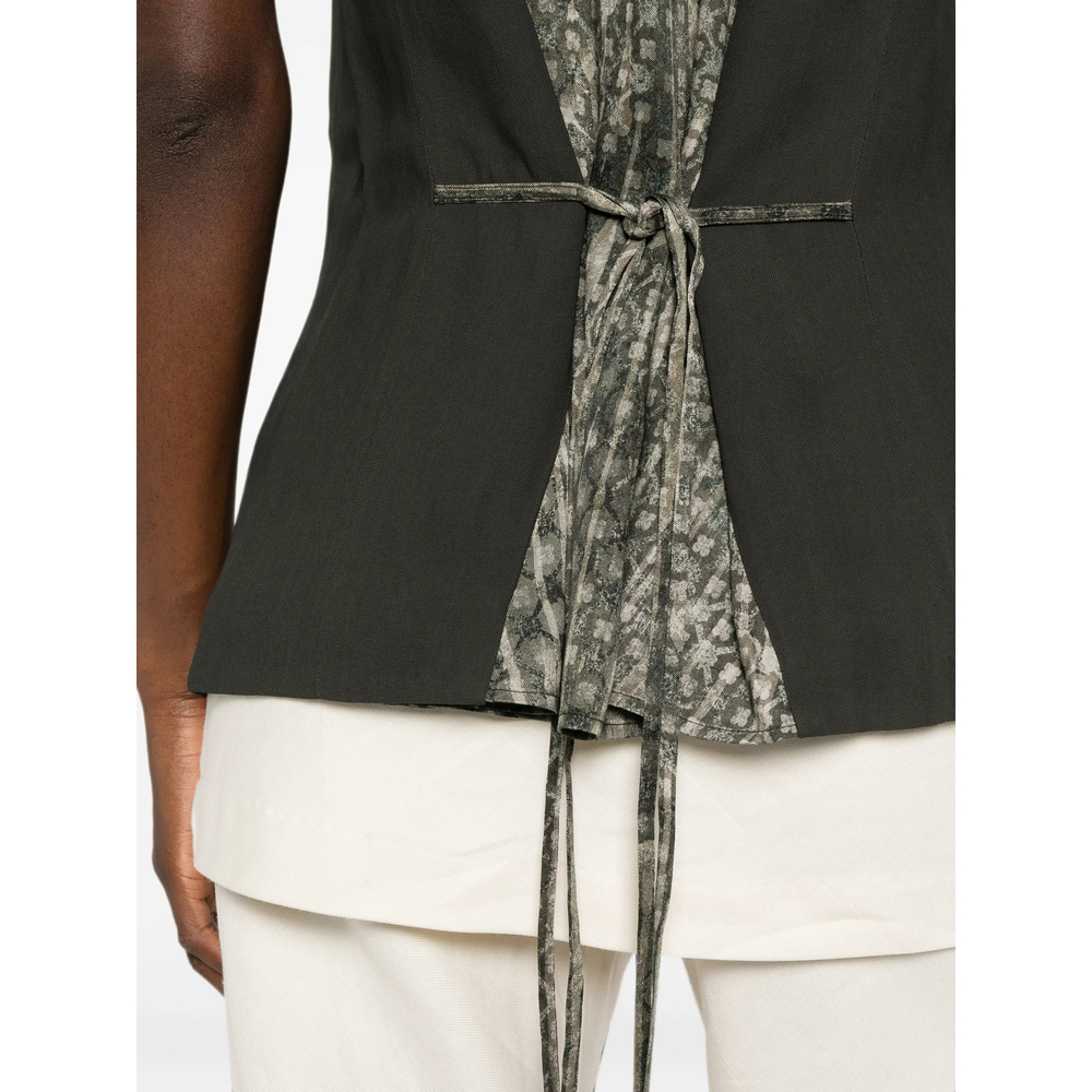Patterned-Panel Vest
