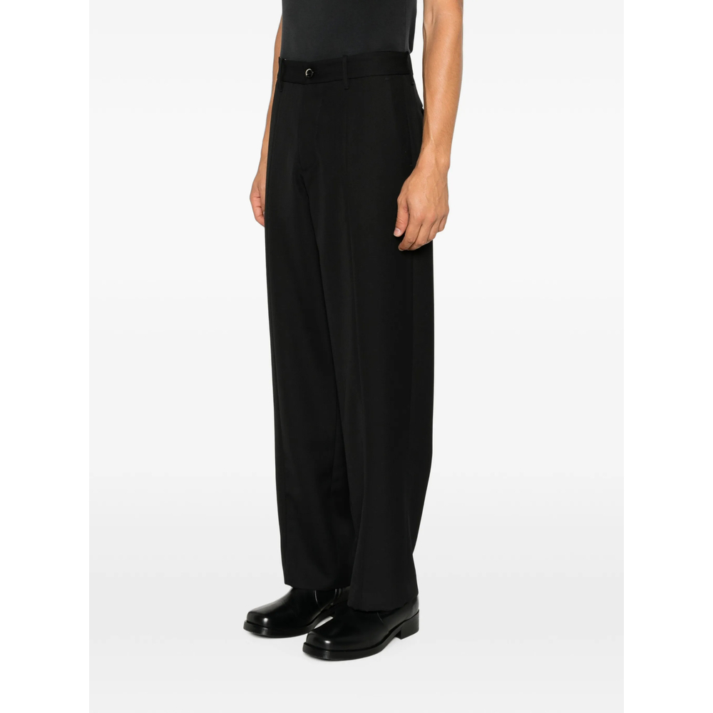 Meteorite Pressed-Crease Straight-Leg Trousers