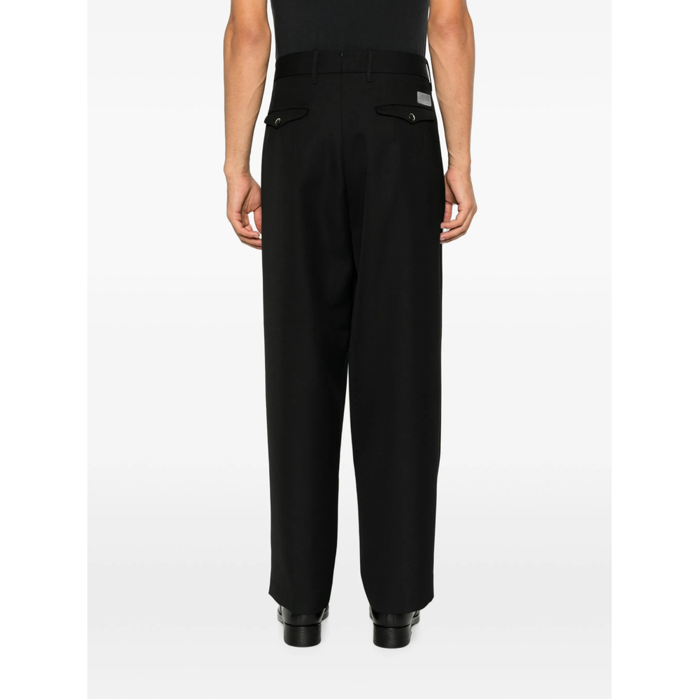 Meteorite Pressed-Crease Straight-Leg Trousers