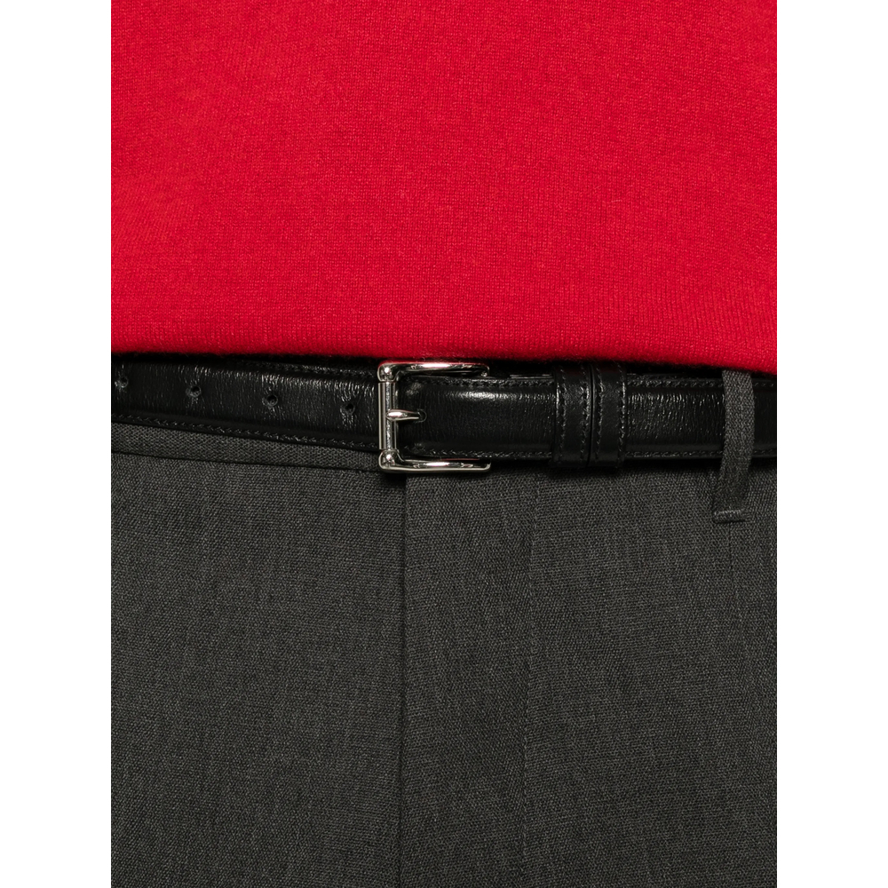 Meteorite Pressed-Crease Straight-Leg Trousers