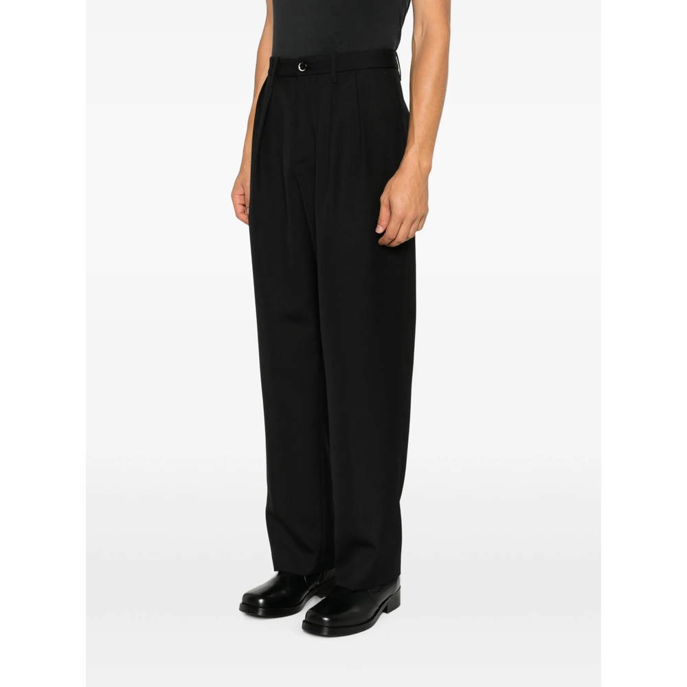 Kai Pleated Straight-Leg Trousers