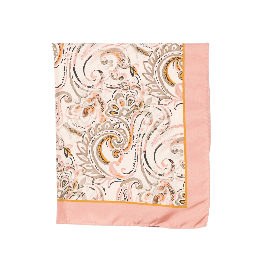 D'aniello Paisley-print Silk Scarf
