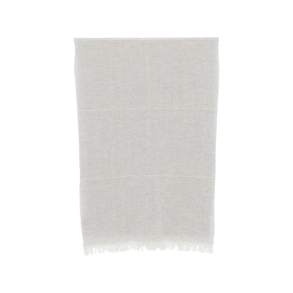 D'aniello Checked Fringed-edge Scarf
