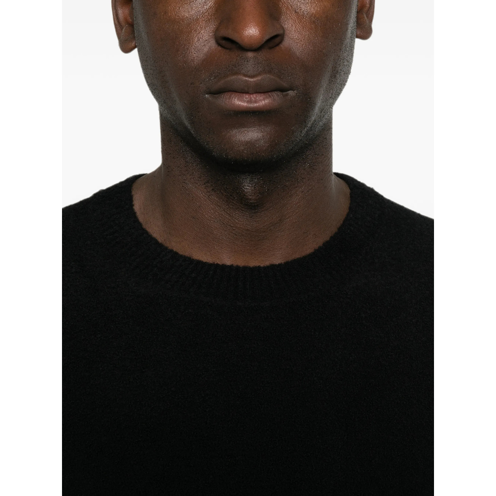 Ribbed-Trim Sweater