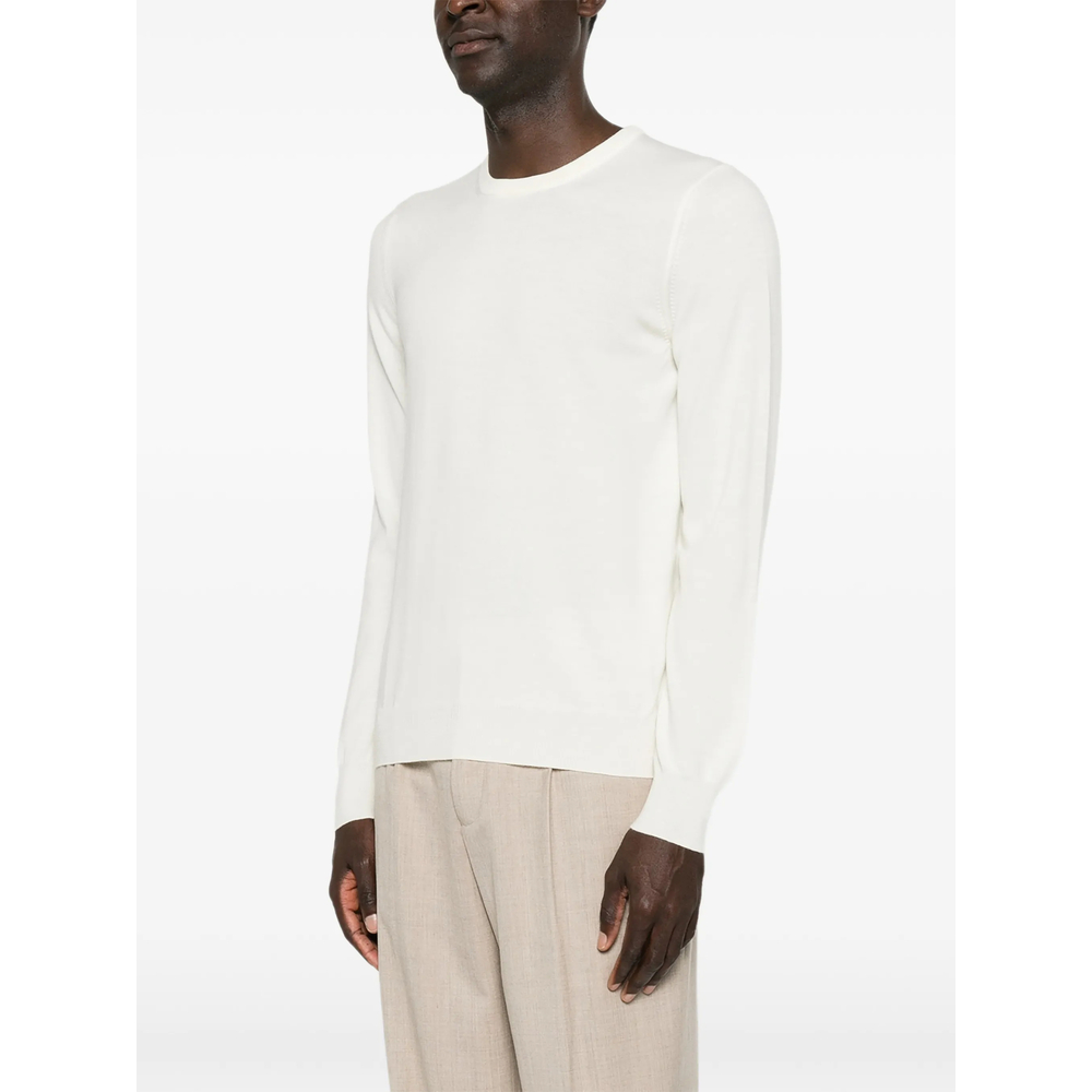 Fine-Knit Long-Sleeve Knit