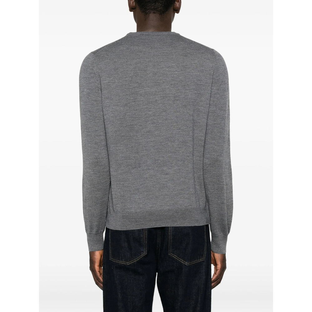 Crew-Neck Long-Sleeve Knit