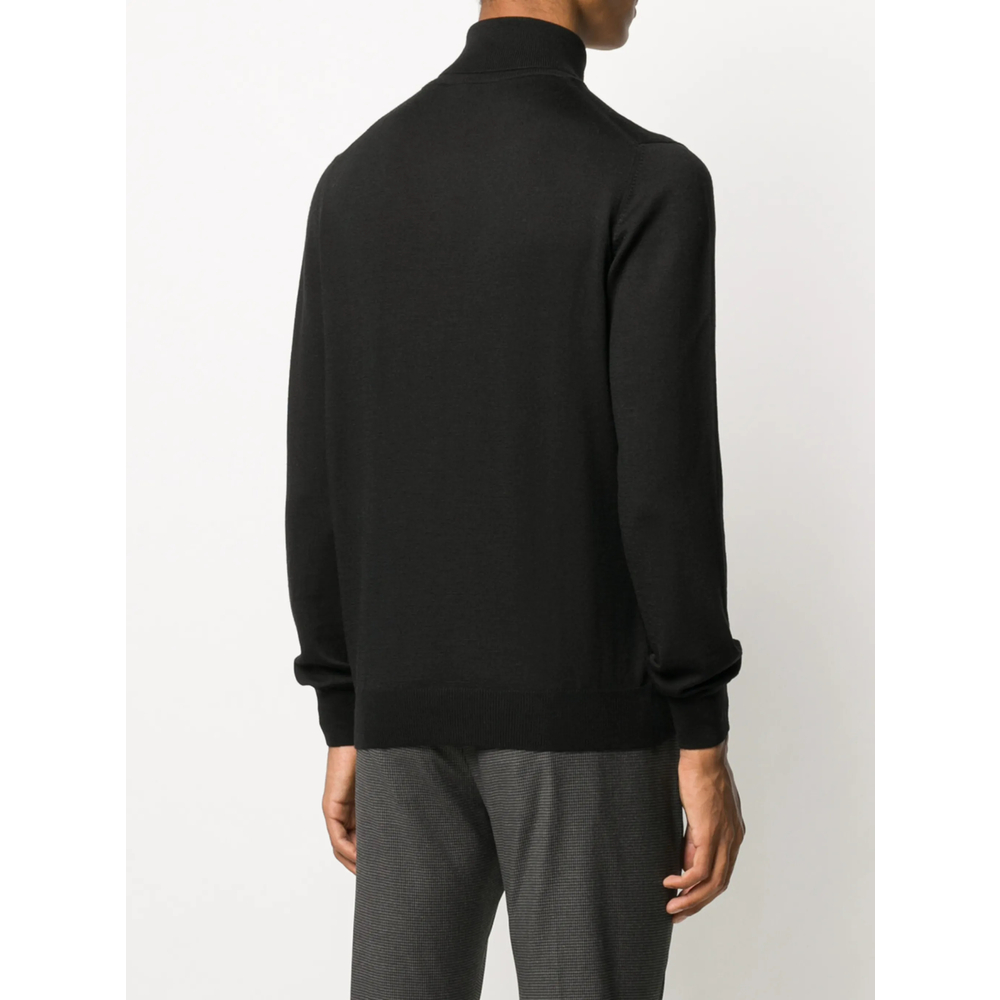 Ribbed Roll-Neck Jumper