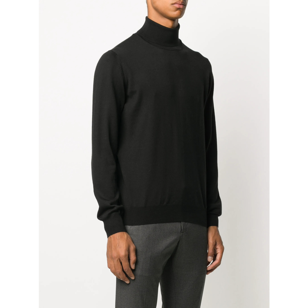 Ribbed Roll-Neck Jumper